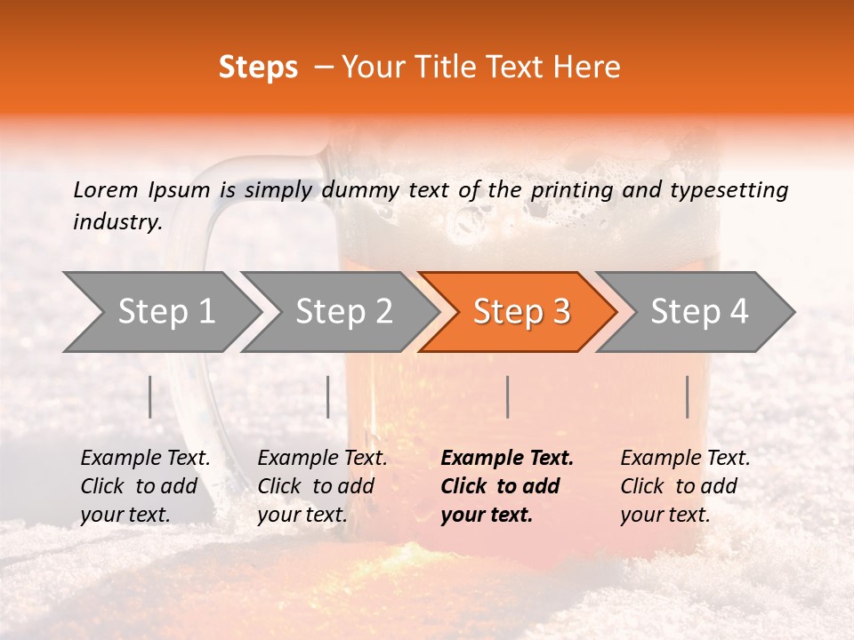 Liquid Food Beverage PowerPoint Template