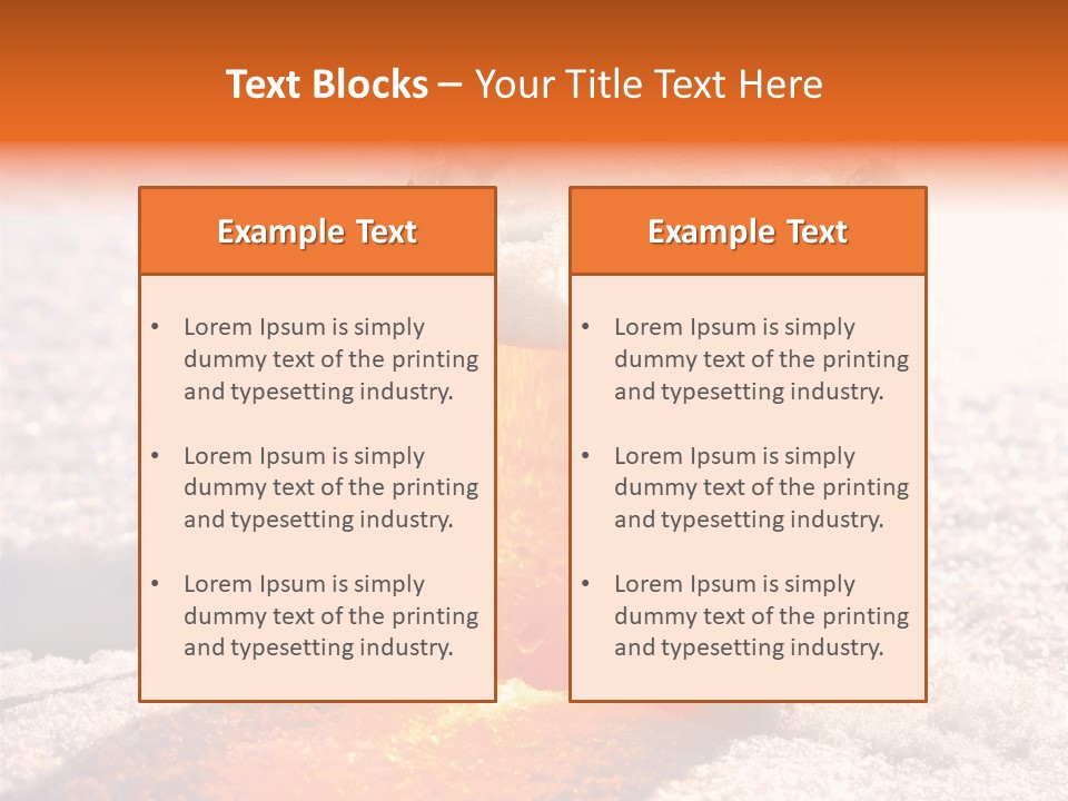 Liquid Food Beverage PowerPoint Template