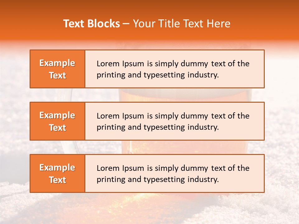 Liquid Food Beverage PowerPoint Template