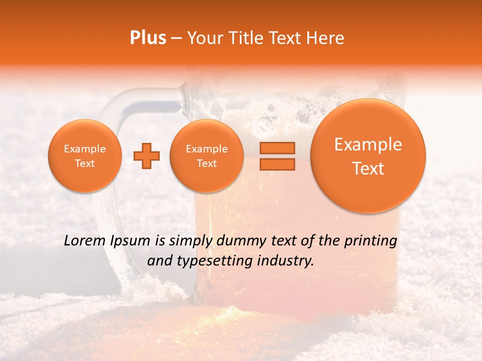 Liquid Food Beverage PowerPoint Template