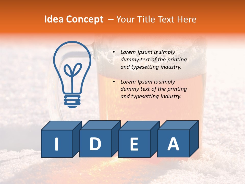 Liquid Food Beverage PowerPoint Template