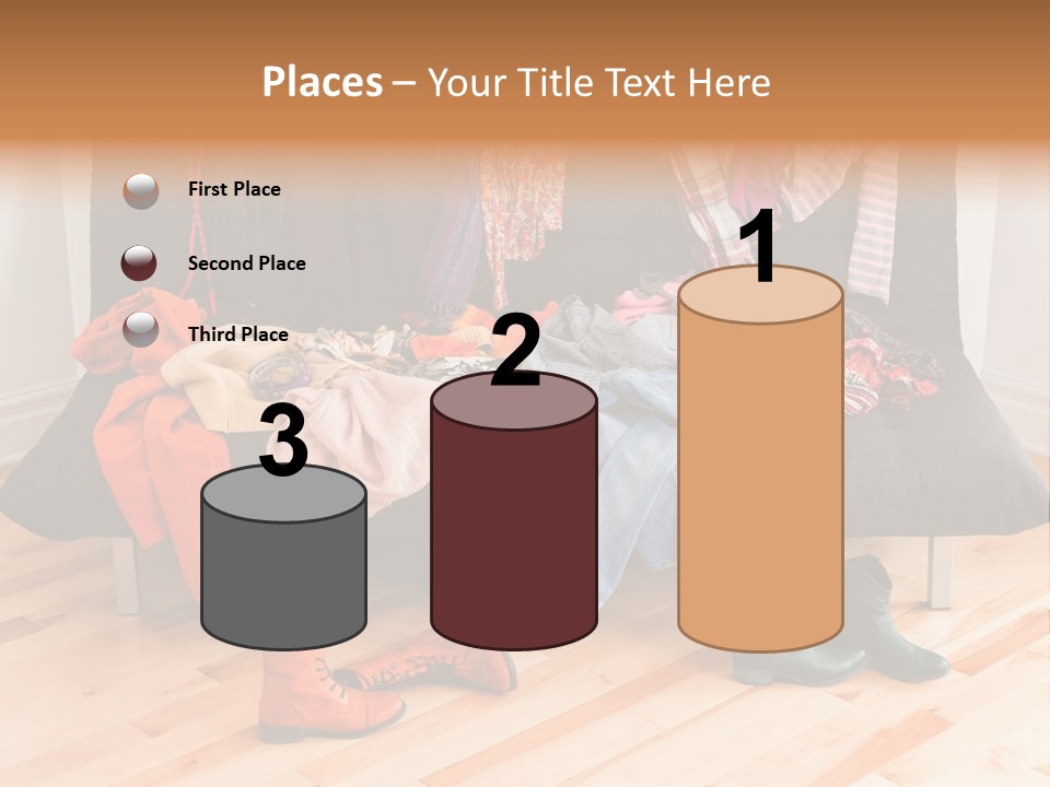 Welldressed Wardrobe Casual PowerPoint Template