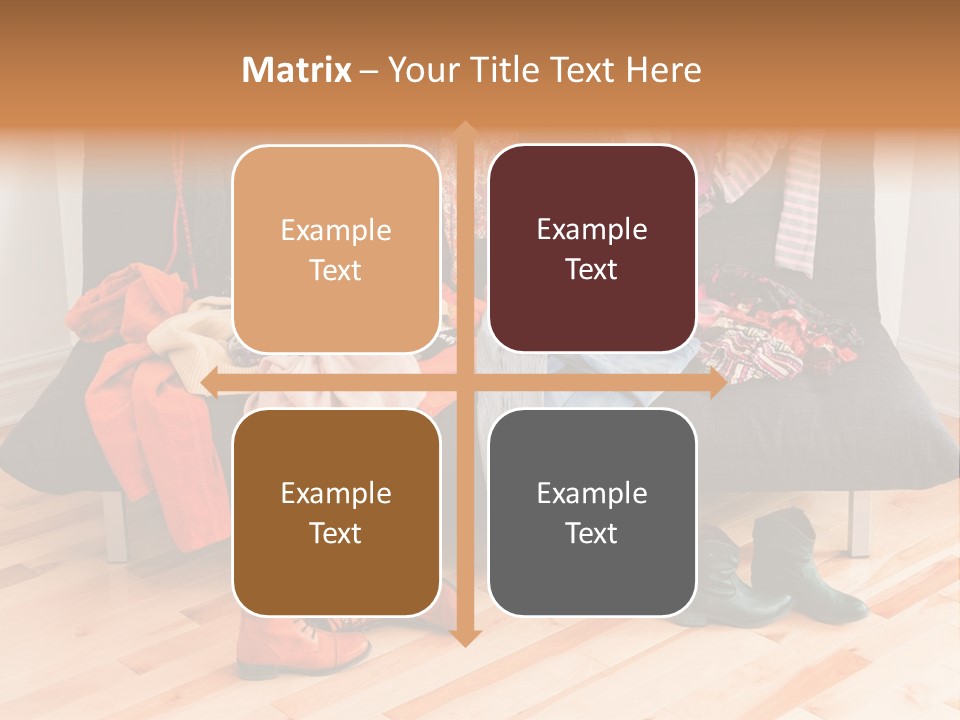 Welldressed Wardrobe Casual PowerPoint Template