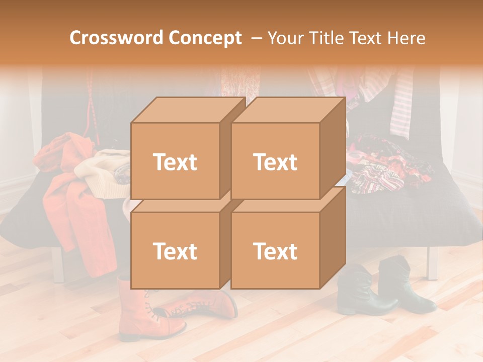 Welldressed Wardrobe Casual PowerPoint Template