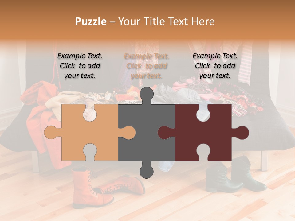 Welldressed Wardrobe Casual PowerPoint Template