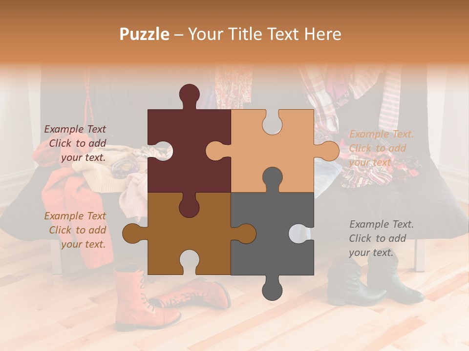 Welldressed Wardrobe Casual PowerPoint Template