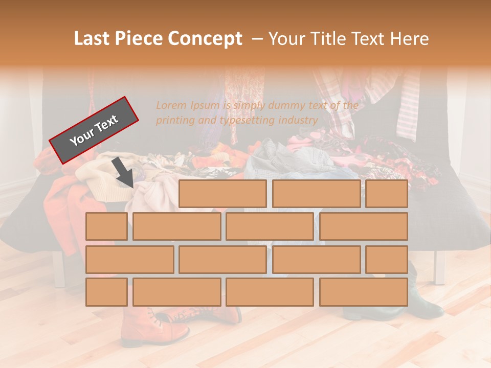 Welldressed Wardrobe Casual PowerPoint Template