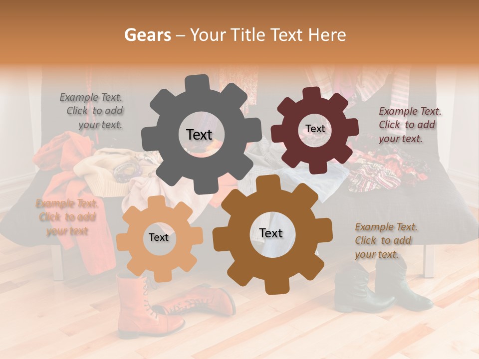 Welldressed Wardrobe Casual PowerPoint Template