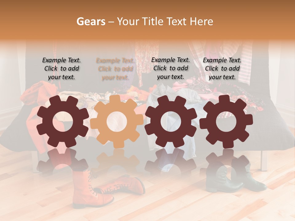 Welldressed Wardrobe Casual PowerPoint Template