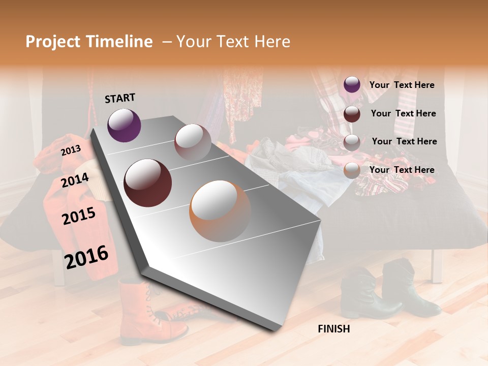 Welldressed Wardrobe Casual PowerPoint Template