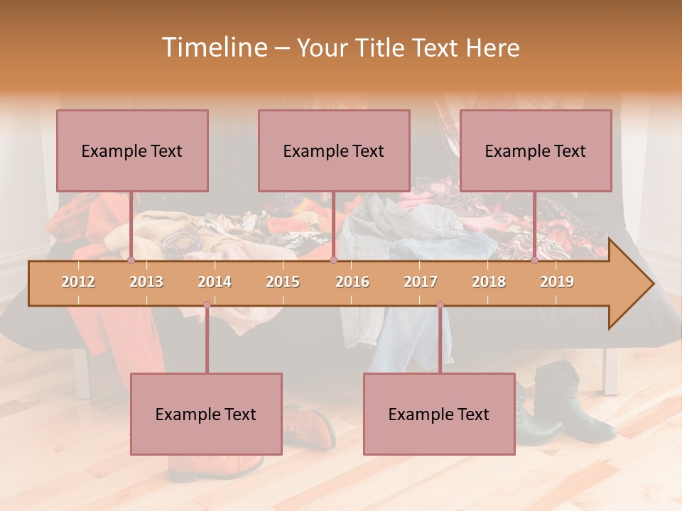 Welldressed Wardrobe Casual PowerPoint Template