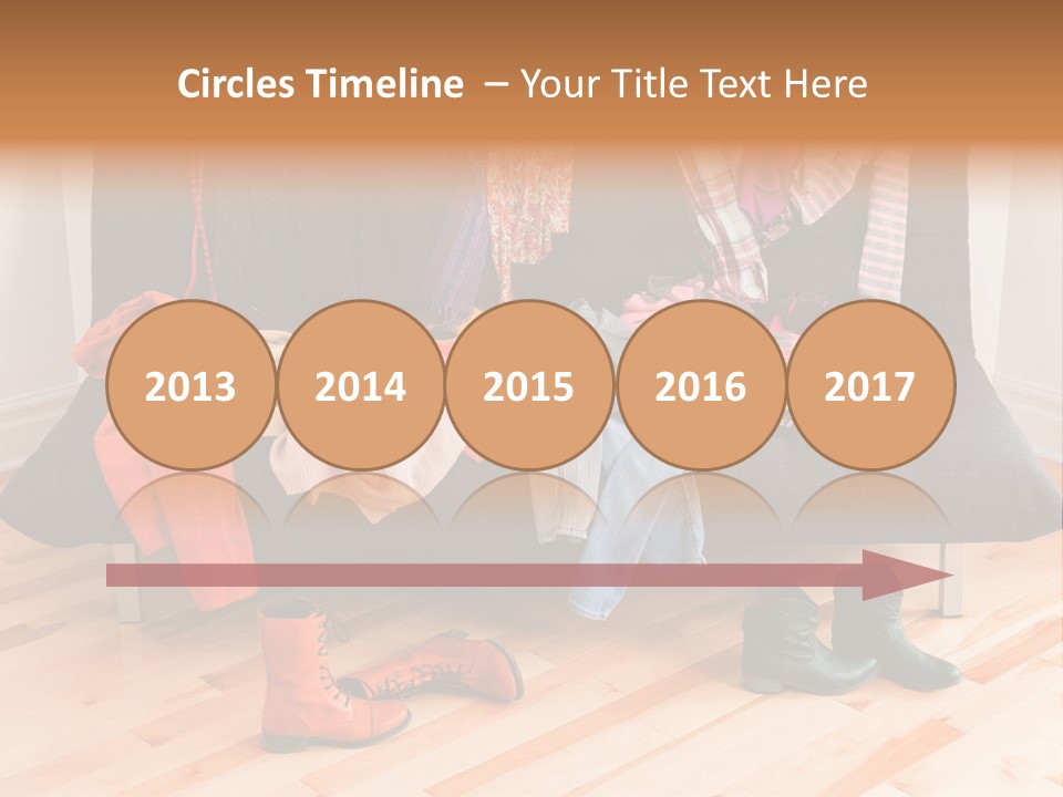 Welldressed Wardrobe Casual PowerPoint Template