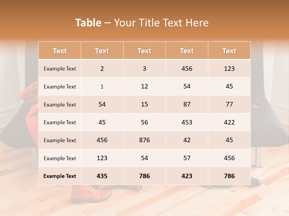 Welldressed Wardrobe Casual PowerPoint Template