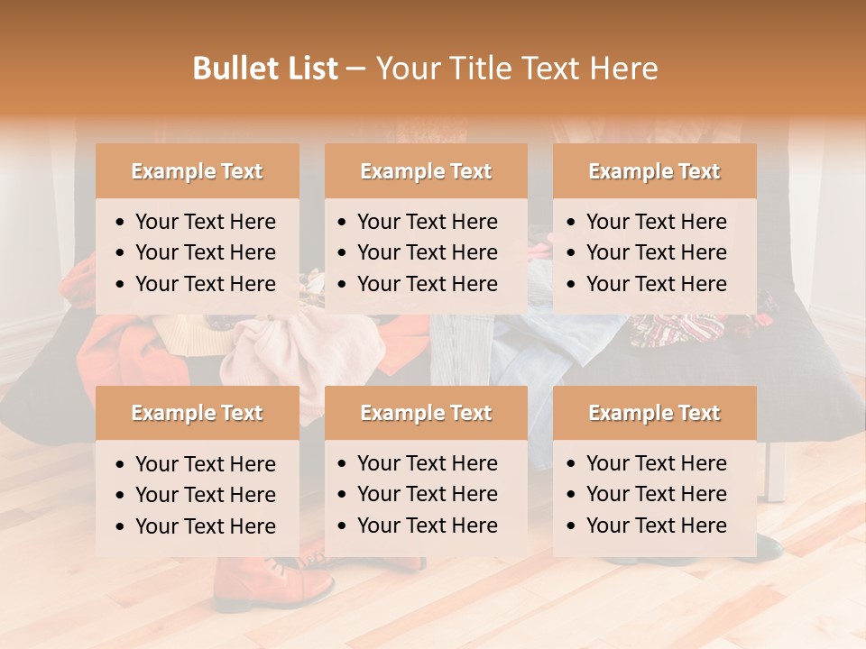 Welldressed Wardrobe Casual PowerPoint Template