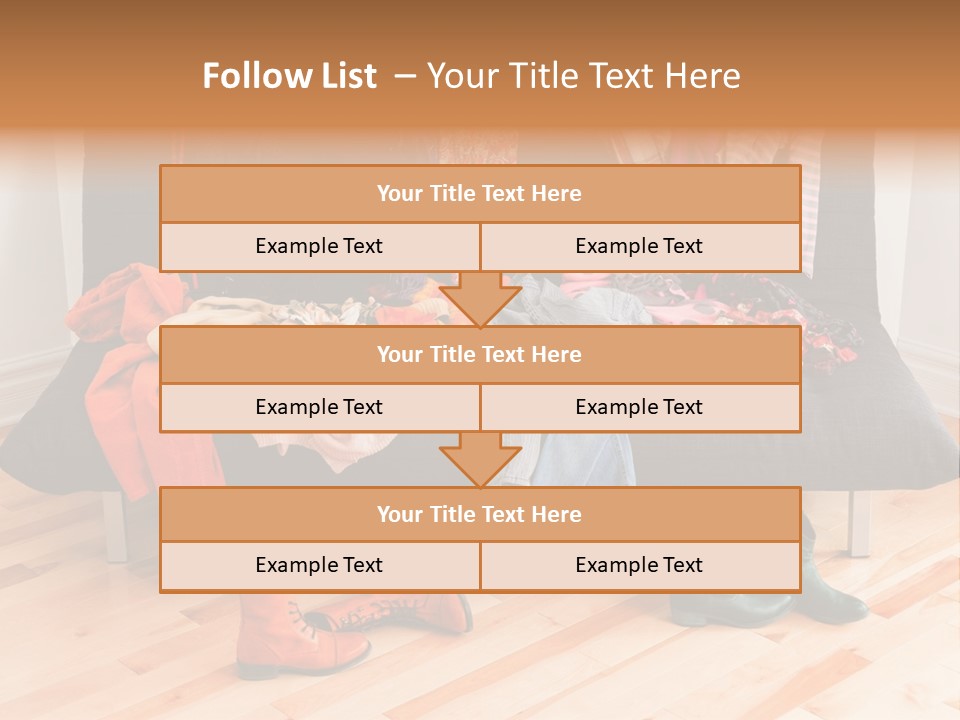 Welldressed Wardrobe Casual PowerPoint Template