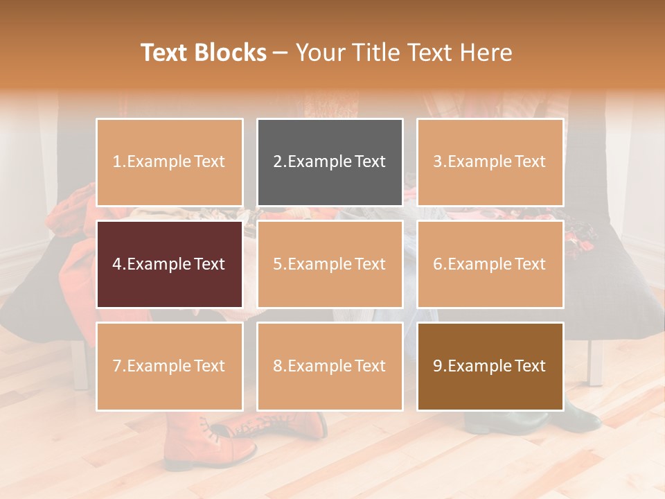 Welldressed Wardrobe Casual PowerPoint Template