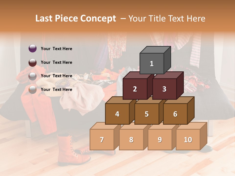 Welldressed Wardrobe Casual PowerPoint Template