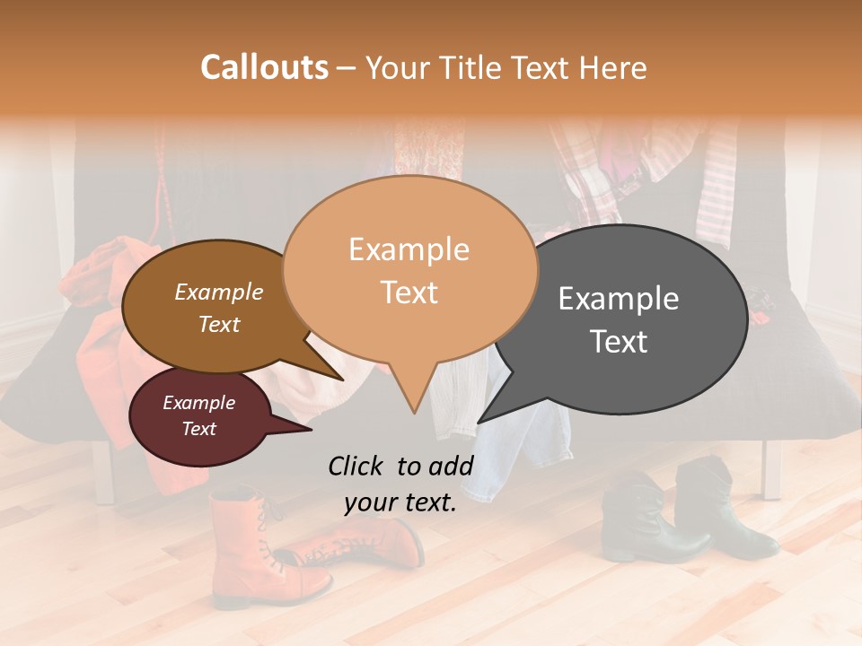 Welldressed Wardrobe Casual PowerPoint Template