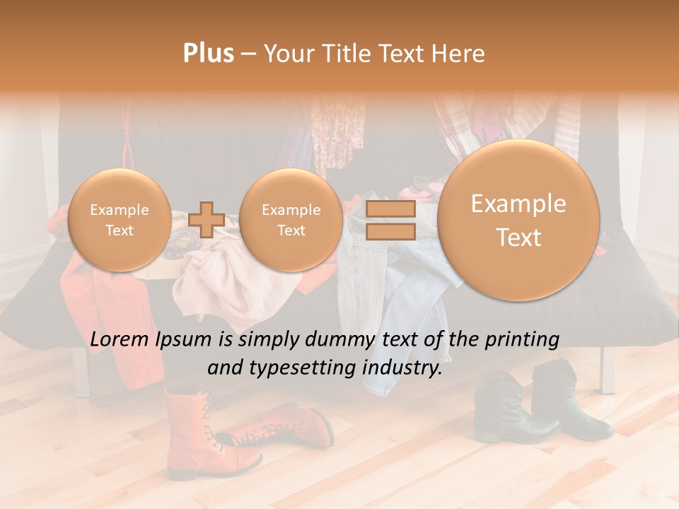Welldressed Wardrobe Casual PowerPoint Template