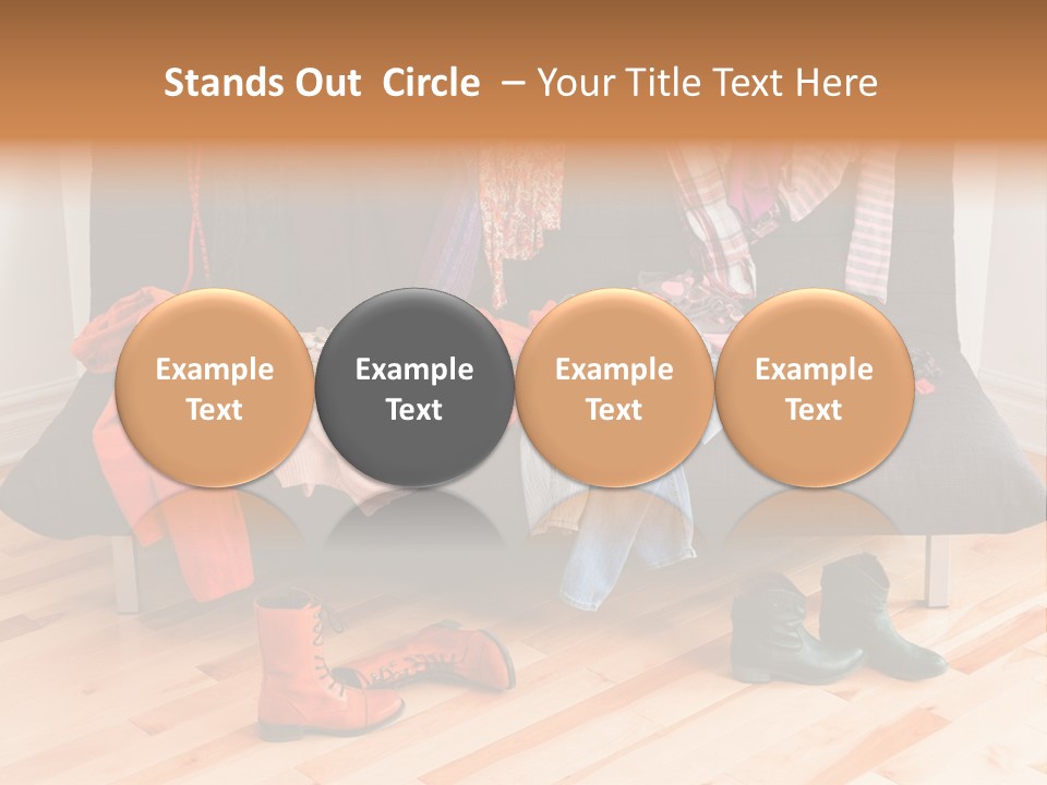 Welldressed Wardrobe Casual PowerPoint Template