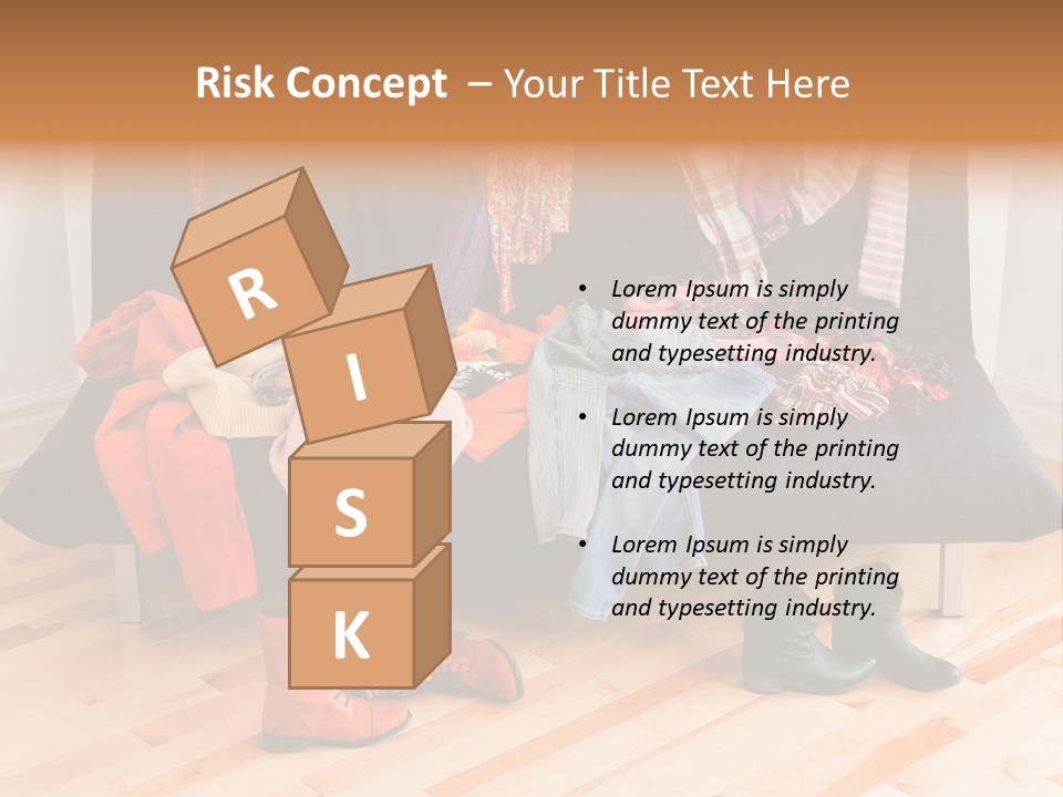 Welldressed Wardrobe Casual PowerPoint Template