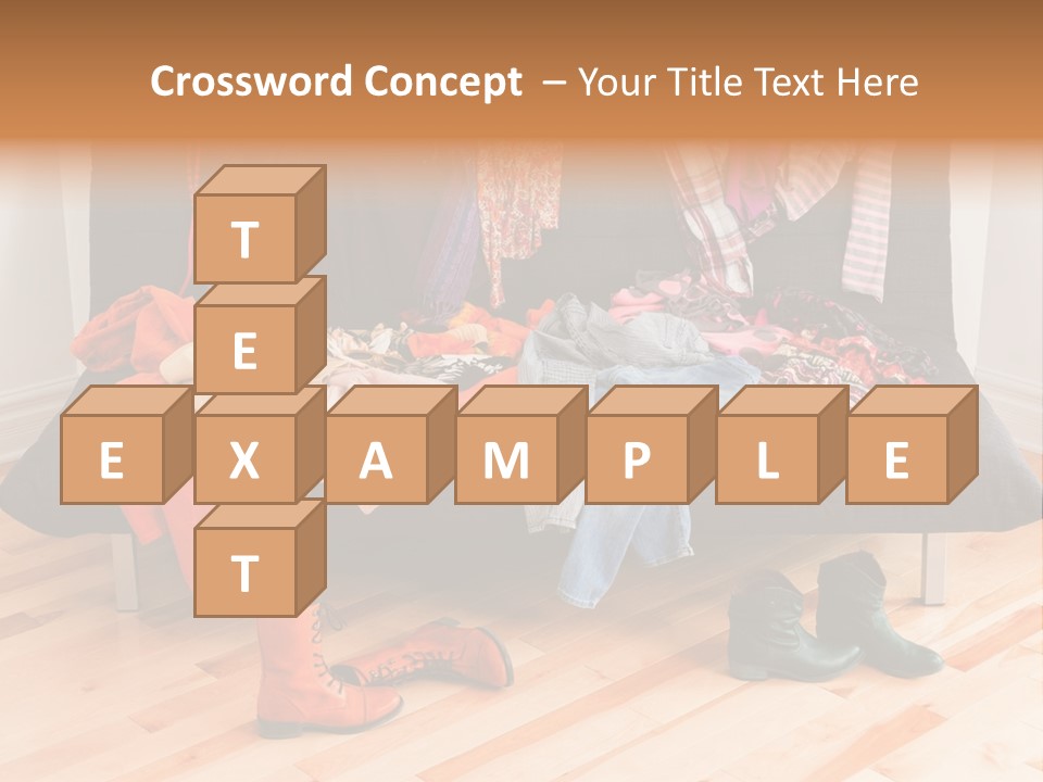 Welldressed Wardrobe Casual PowerPoint Template