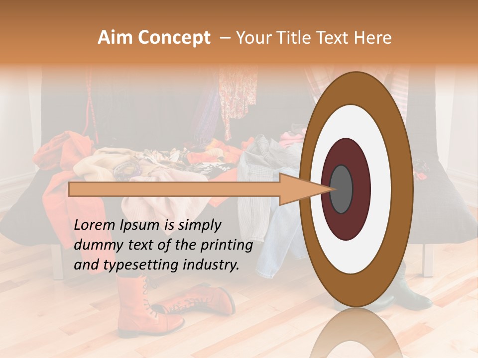 Welldressed Wardrobe Casual PowerPoint Template