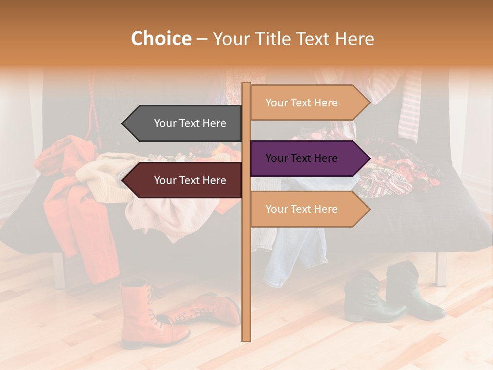 Welldressed Wardrobe Casual PowerPoint Template