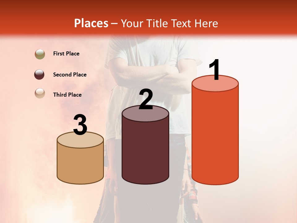 Beautiful Man Expression PowerPoint Template