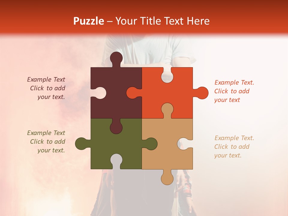 Beautiful Man Expression PowerPoint Template