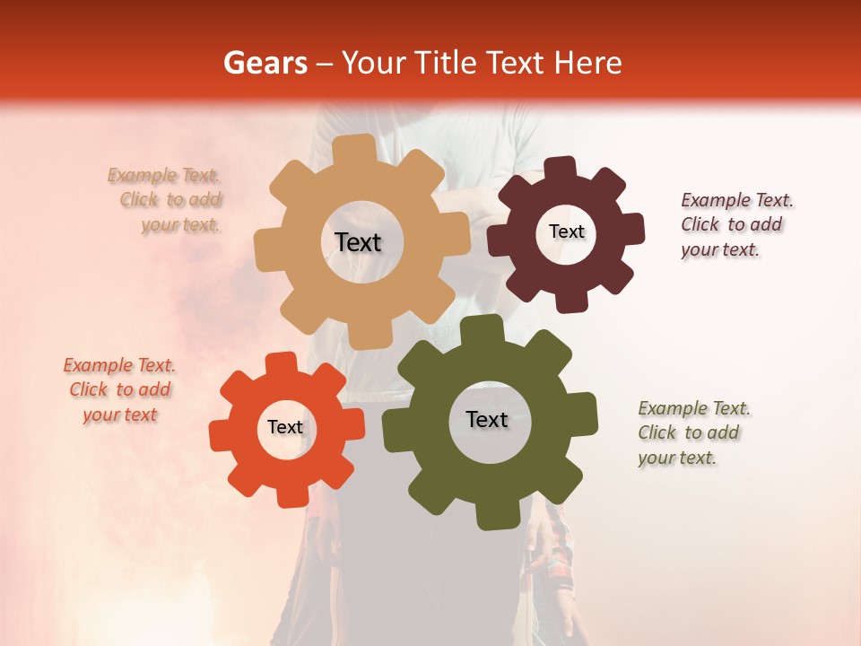 Beautiful Man Expression PowerPoint Template