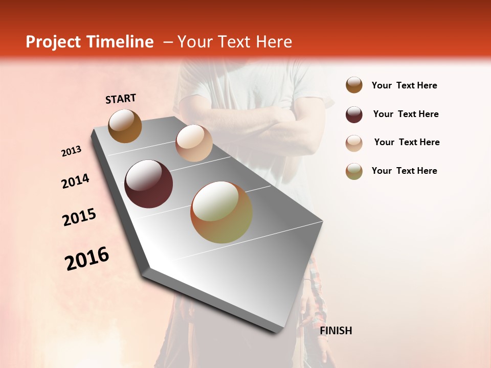Beautiful Man Expression PowerPoint Template