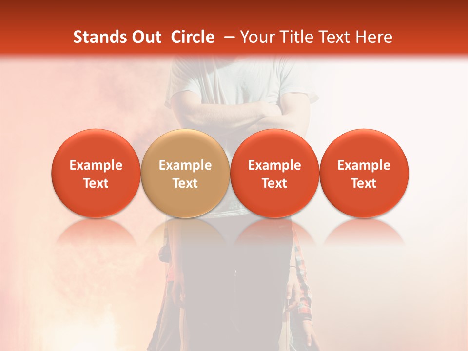 Beautiful Man Expression PowerPoint Template