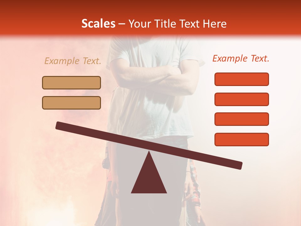 Beautiful Man Expression PowerPoint Template