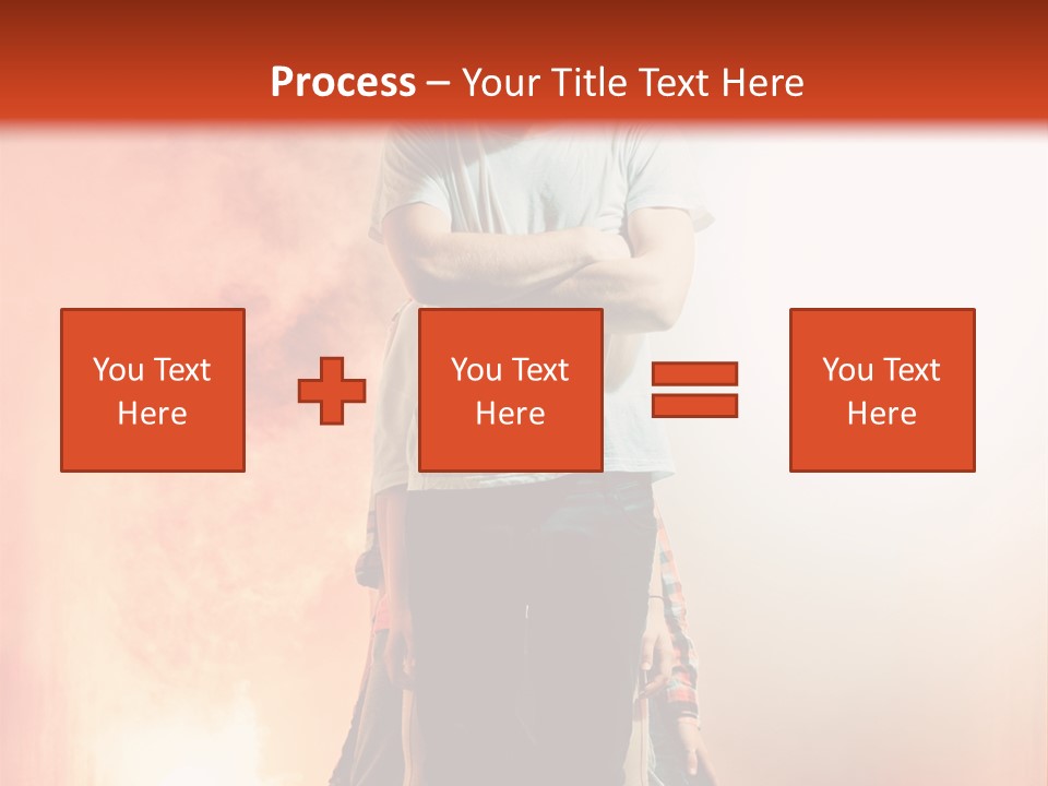 Beautiful Man Expression PowerPoint Template