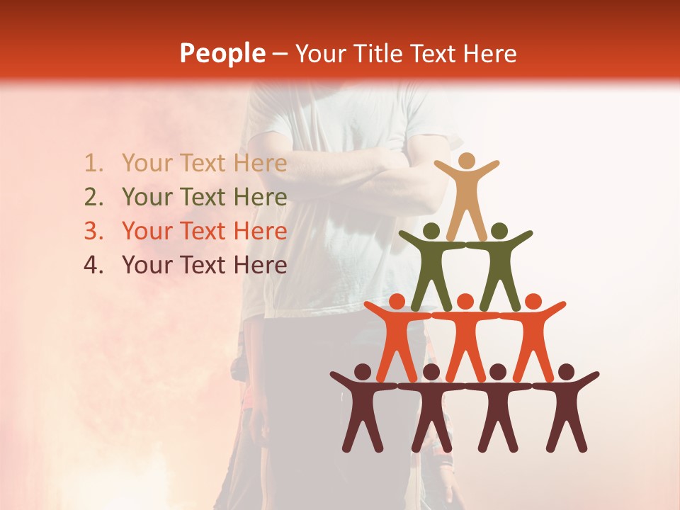 Beautiful Man Expression PowerPoint Template