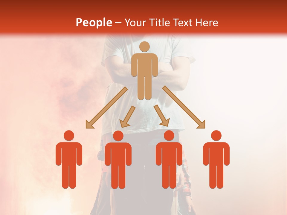 Beautiful Man Expression PowerPoint Template