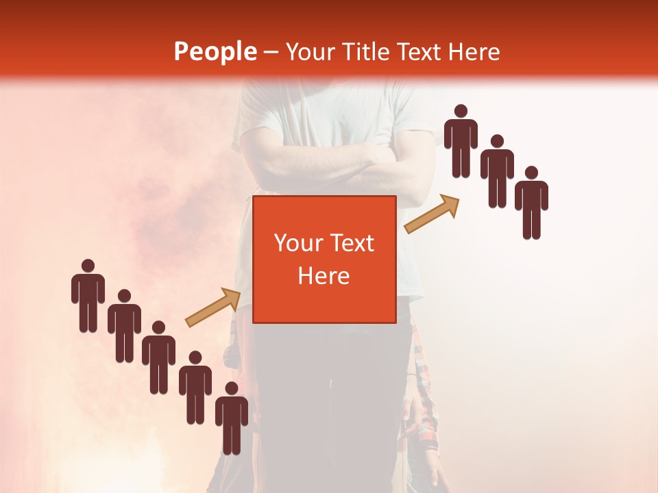 Beautiful Man Expression PowerPoint Template