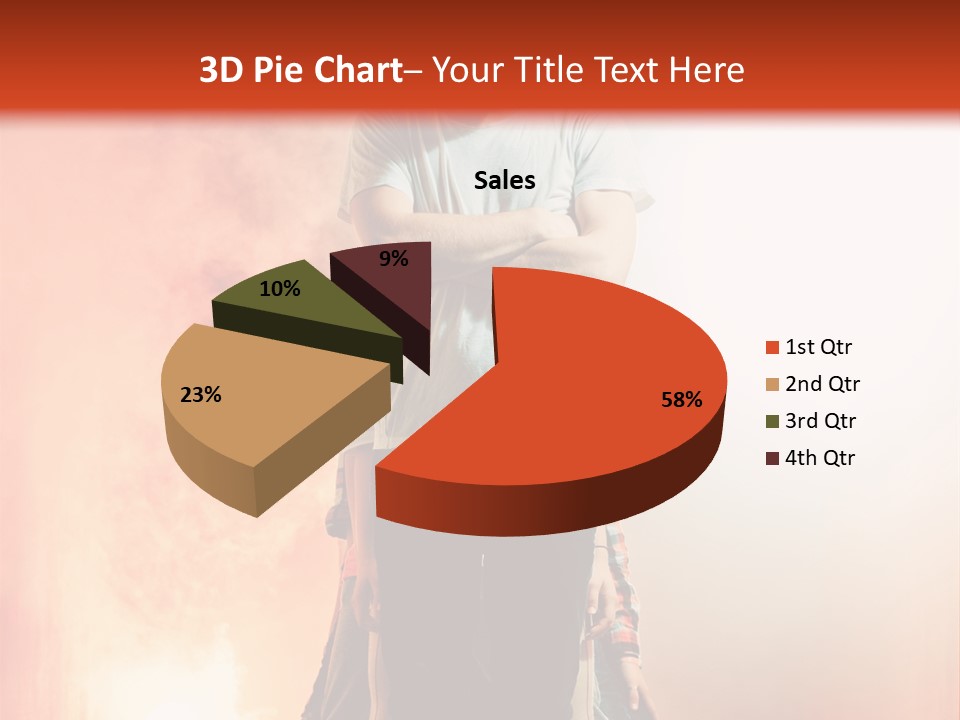 Beautiful Man Expression PowerPoint Template