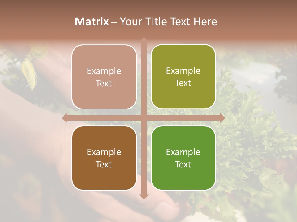 Color Green Plastic PowerPoint Template