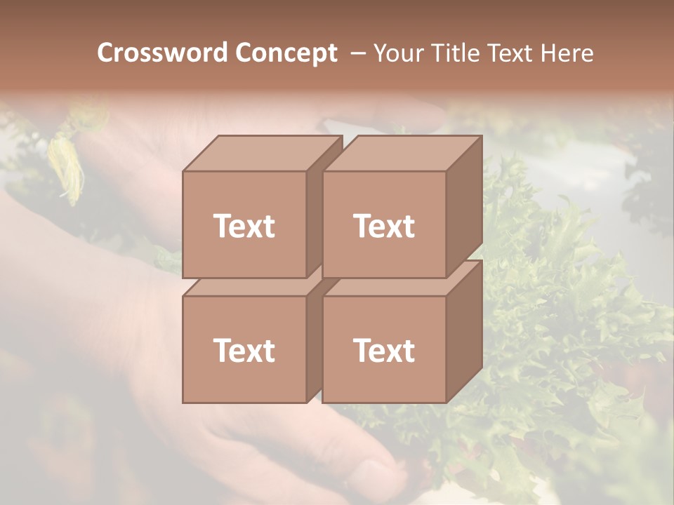 Color Green Plastic PowerPoint Template