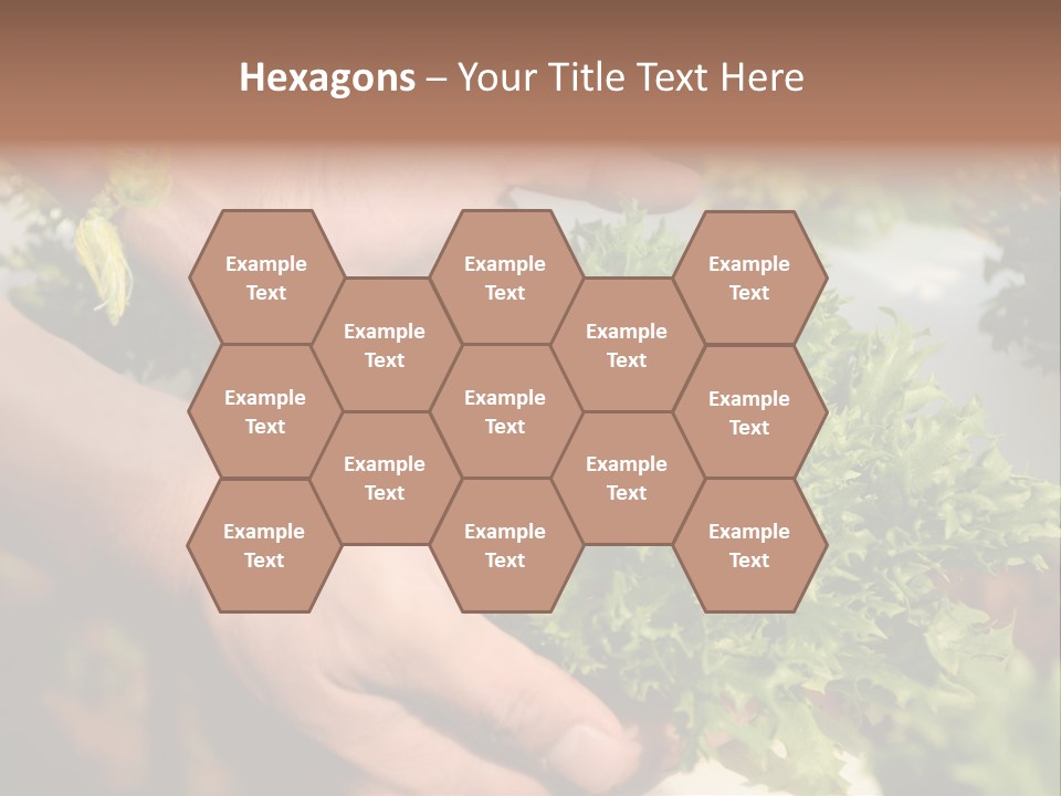 Color Green Plastic PowerPoint Template