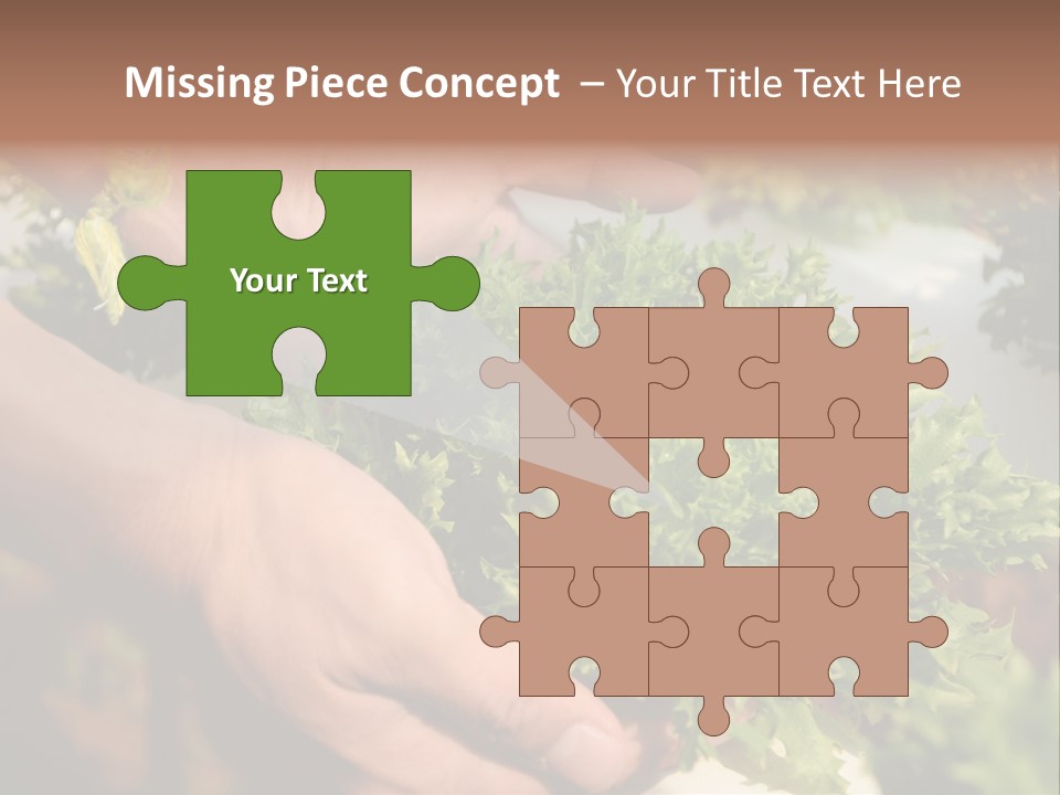 Color Green Plastic PowerPoint Template