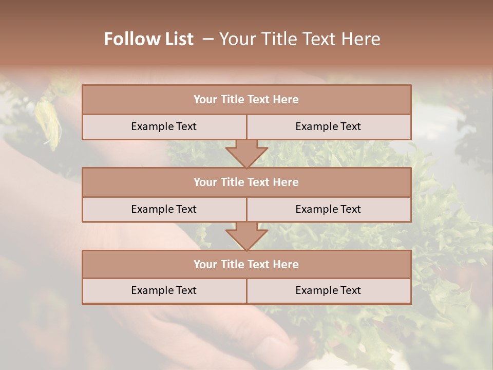 Color Green Plastic PowerPoint Template