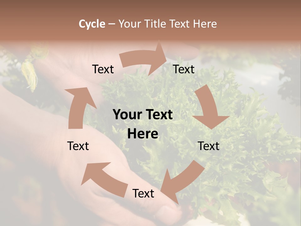 Color Green Plastic PowerPoint Template
