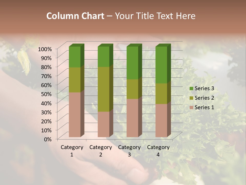Color Green Plastic PowerPoint Template