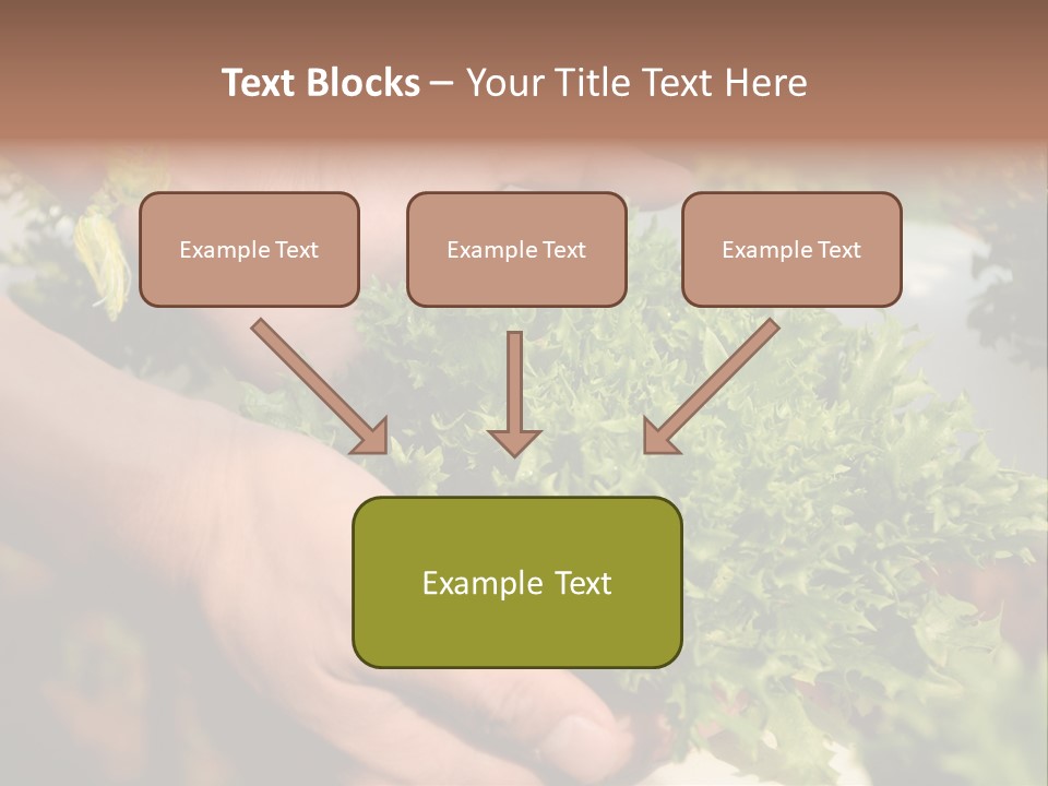 Color Green Plastic PowerPoint Template
