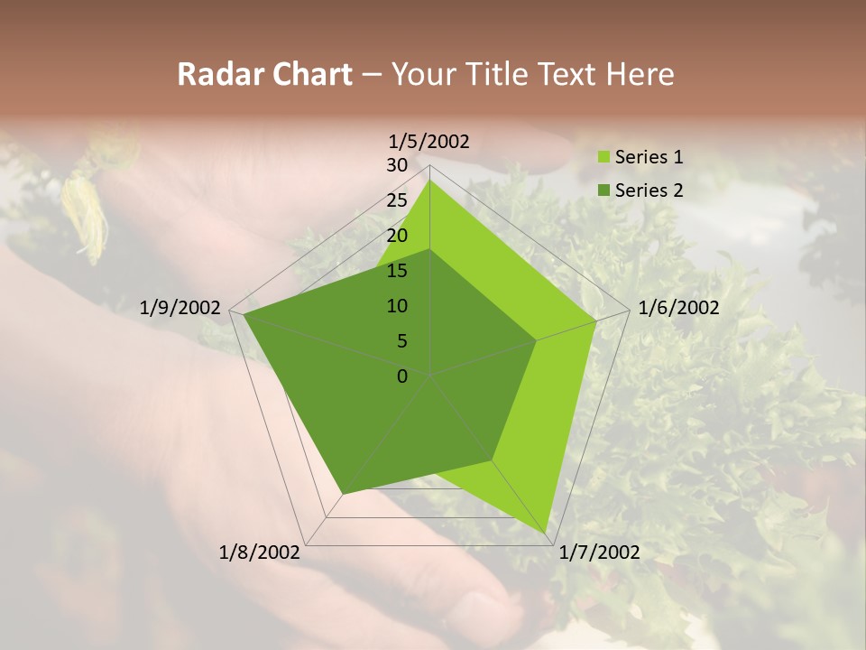 Color Green Plastic PowerPoint Template