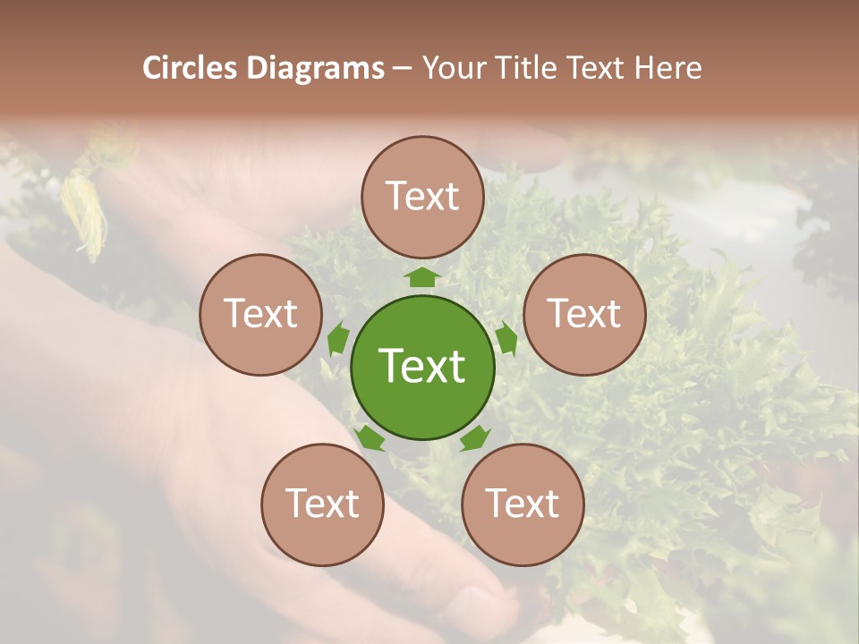 Color Green Plastic PowerPoint Template