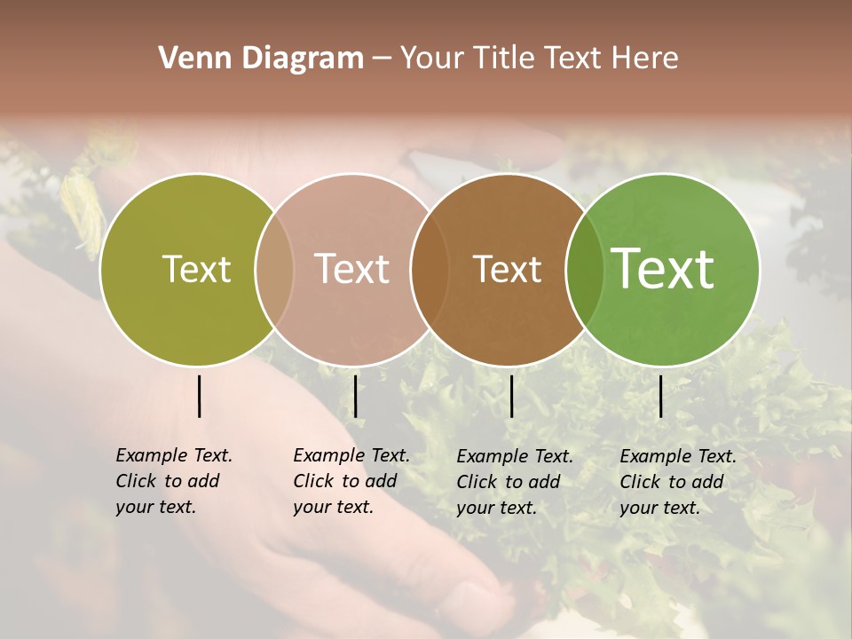 Color Green Plastic PowerPoint Template